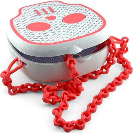 Skull Mesh 3D Printed Purse, Spooky Cool Skull-Shape Bag, Unique Gothic Fashion Accessory, Playful Charm for Halloween or Everyday Use