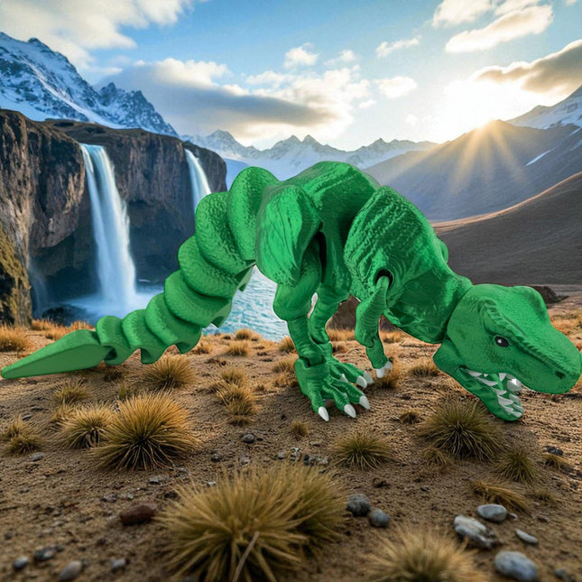 3D Printed T-Rex Dinosaur | Realistic Collectible for Decoration, Educational Display, or Imaginative Play