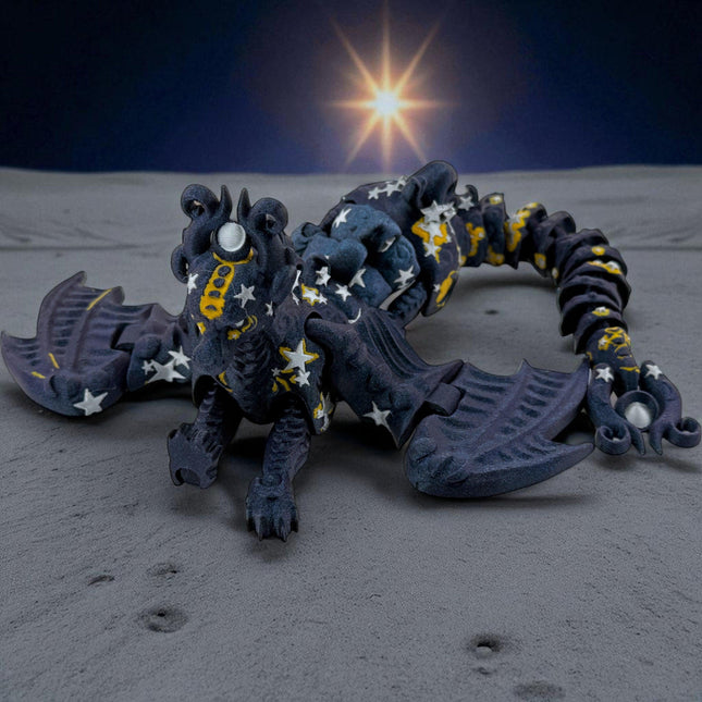 3D Printed Lunar Dragon with Wings