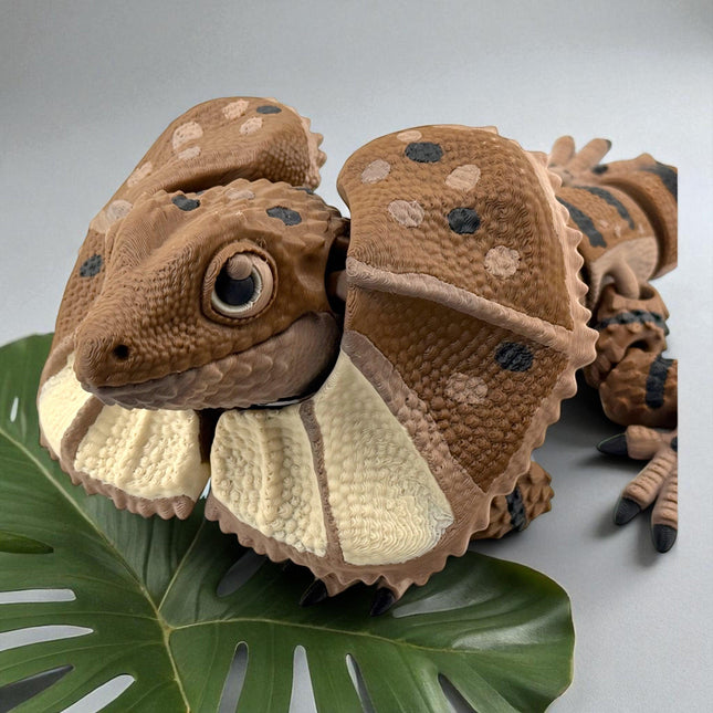 3D Printed Frilled Lizard