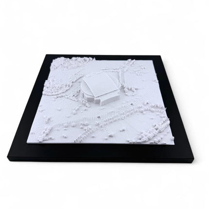 Florida Panthers 3D Topographical Map Art of Amerant Bank Arena - Unique Sports Wall Decor Gift