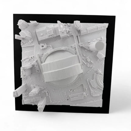 Toronto Blue Jays Rogers Centre 3D Topographic Map Wall Art, Toronto Stadium Decor, Unique Sports Gift, Baseball Fan Home Accent