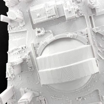 Toronto Blue Jays Rogers Centre 3D Topographic Map Wall Art, Toronto Stadium Decor, Unique Sports Gift, Baseball Fan Home Accent