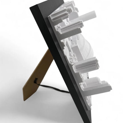 Toronto Blue Jays Rogers Centre 3D Topographic Map Wall Art, Toronto Stadium Decor, Unique Sports Gift, Baseball Fan Home Accent