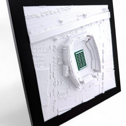 Philadelphia Eagles - Lincoln Financial Field 3D Topographic Map Art