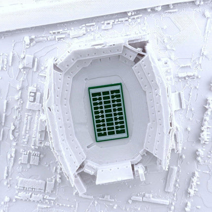 Philadelphia Eagles - Lincoln Financial Field 3D Topographic Map Art
