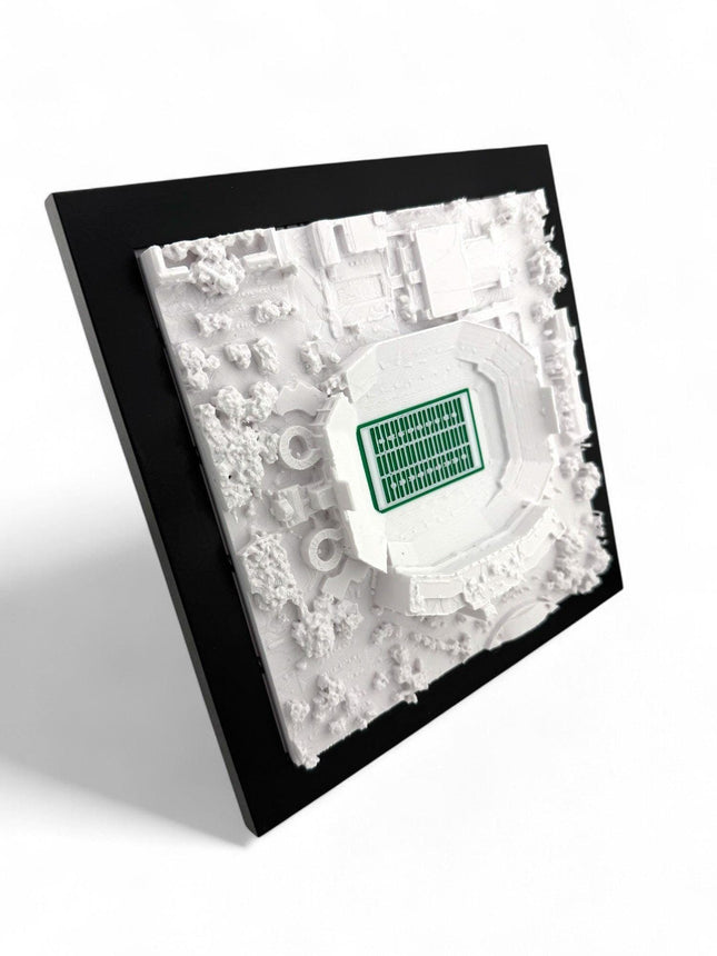 Florida Gators - Ben Griffin Stadium 3D Topographic Map Art