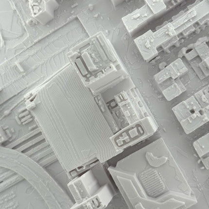 Boston Bruins - TD Gardens 3D Topographical Map Art