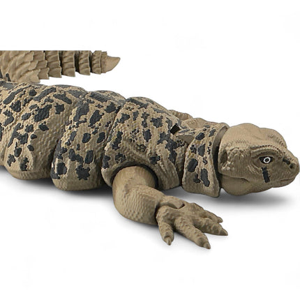 3D Printed Uromastyx Lizard Model: Articulated Reptile Figurine