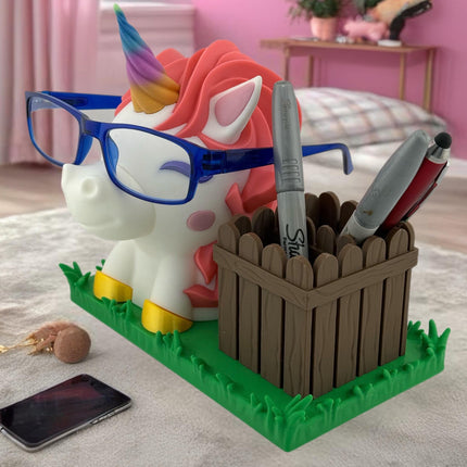 Unicorn Glasses Holder and Desk Organizer