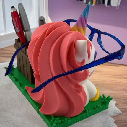 Unicorn Glasses Holder and Desk Organizer