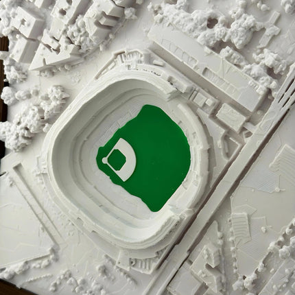 Yankees Wall Decor Stadium Topographical Map Art - Framed New York Yankees Wall Decor, MLB Fan Gift, Sports Stadium Map Print