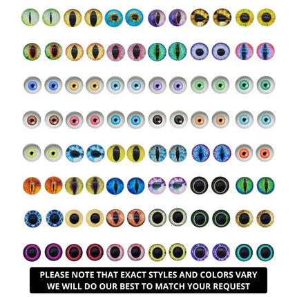 3D Printed Baby Flying Serpent – Fully Customizable Fantasy Model with Realistic Glass Eyes