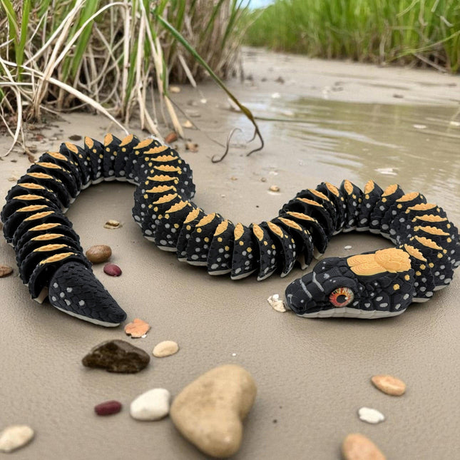 3D Printed Flexy Paradise Flying Snake
