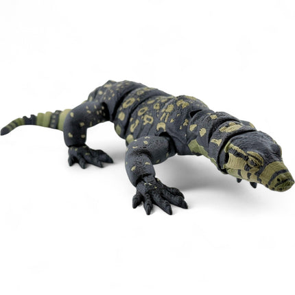 3D Printed Water Monitor – Realistic Articulated Model