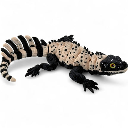 3D Printed Beige Sailfin Lizard – Available in Two Sizes