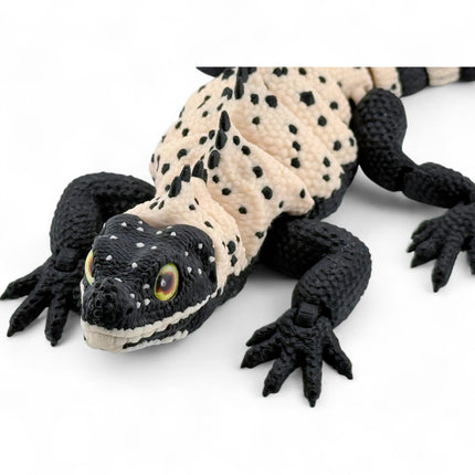 3D Printed Beige Sailfin Lizard – Available in Two Sizes