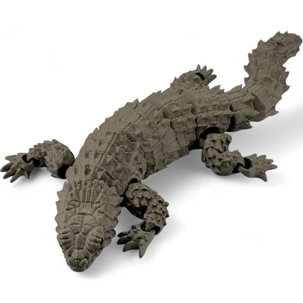 Armadillo Girdled Lizard, Articulated Display Figurine, Realistic Spiny Reptile Model