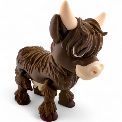 3D Printed Highland Cows