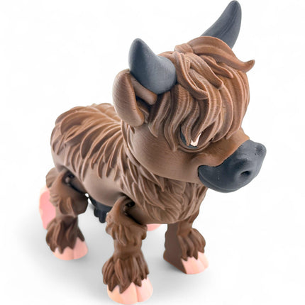 3D Printed Highland Cows
