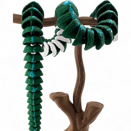 3D Printed Emerald Tree Boa