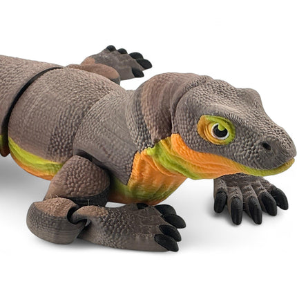3D Printed Komodo Dragon