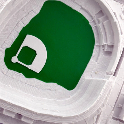 New York Yankees Yankee Stadium Topographical Map Wall Art