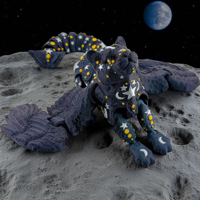 3D Printed Lunar Panther with WIngs