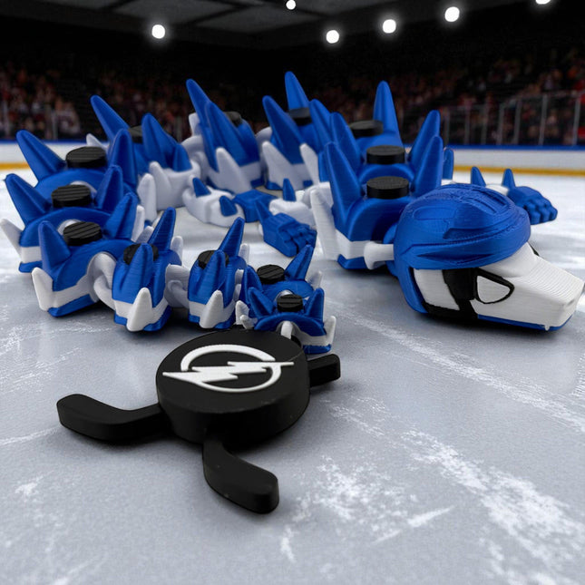 Tampa Bay Lightning 3D Printed Dragon – Available in Two Sizes