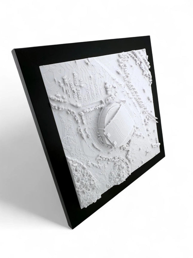 Florida Panthers 3D Amerant Bank Arena Sports Decor map wall art