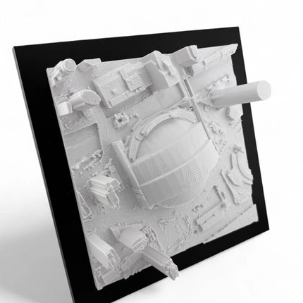 Toronto Blue Jays Rogers Centre 3D Topographic Map Wall Art, Toronto Stadium Decor, Unique Sports Gift, Baseball Fan Home Accent