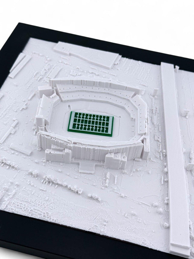 Philadelphia Eagles - Lincoln Financial Field 3D Topographic Map Art