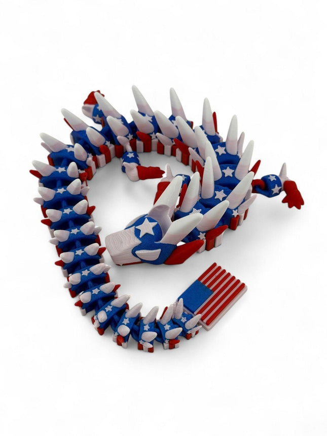USA Patriot 3D Printed Dragon