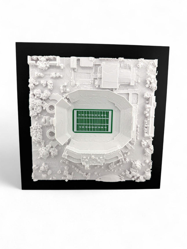 Florida Gators - Ben Griffin Stadium 3D Topographic Map Art