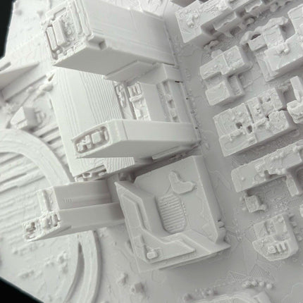 Boston Bruins - TD Gardens 3D Topographical Map Art