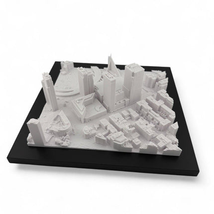 Boston Bruins - TD Gardens 3D Topographical Map Art