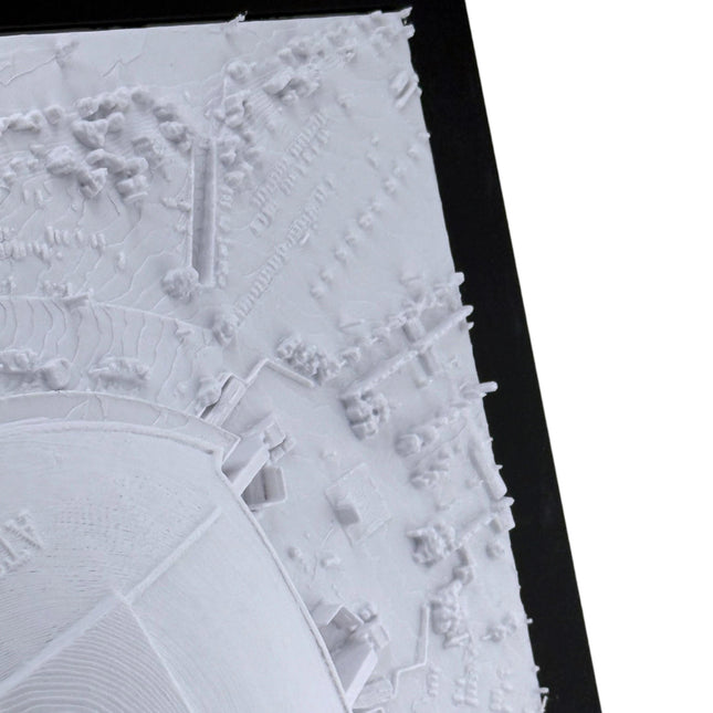 Dallas Cowboys – AT&T Stadium 3D Stadium Map Wall Art