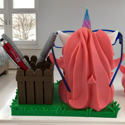 Unicorn Glasses Holder and Desk Organizer