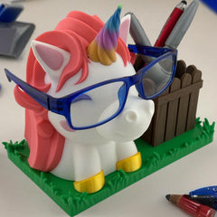 Unicorn Glasses Holder and Desk Organizer