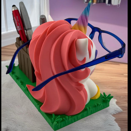 Unicorn Glasses Holder and Desk Organizer