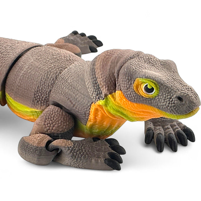 3D Printed Komodo Dragon
