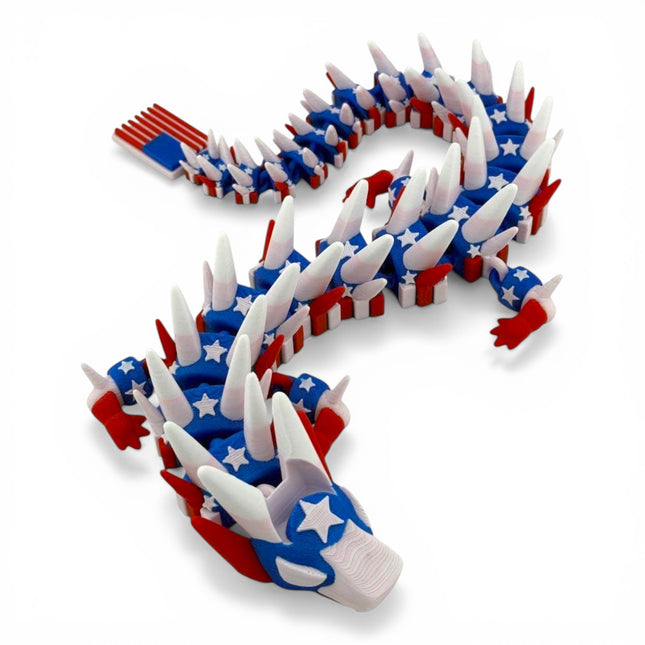 USA Patriot 3D Printed Dragon