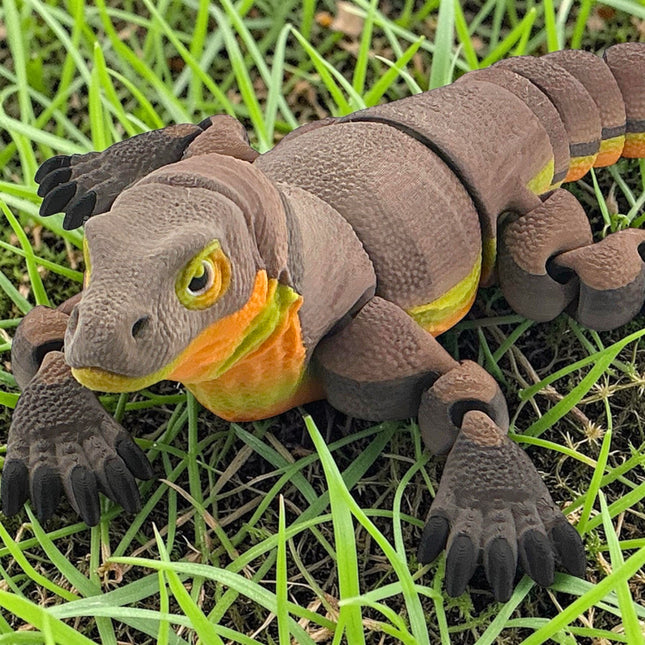 3D Printed Komodo Dragon