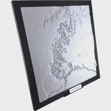 Topographical Map Wall Art | Framed Baltimore City Map Decor | 3D Geographic Art for Home or Office | Unique Landscape Landscape Gift